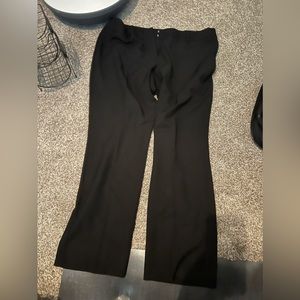 Black straight leg dress/work pants. Never worn new with tags. Smoke free home.
